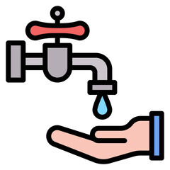 Water Scarcity icon vector image. Can be used for Water Crisis.