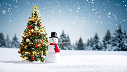 クリスマス　雪　生成AI　背景