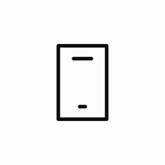 smart screen icon sign vector