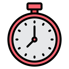 Timer icon vector image. Can be used for Sun Protection.