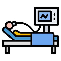 Ventilation icon vector image. Can be used for Tuberculosis.