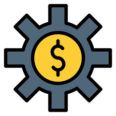 Financial icon vector image. Can be used for Business Meeting.