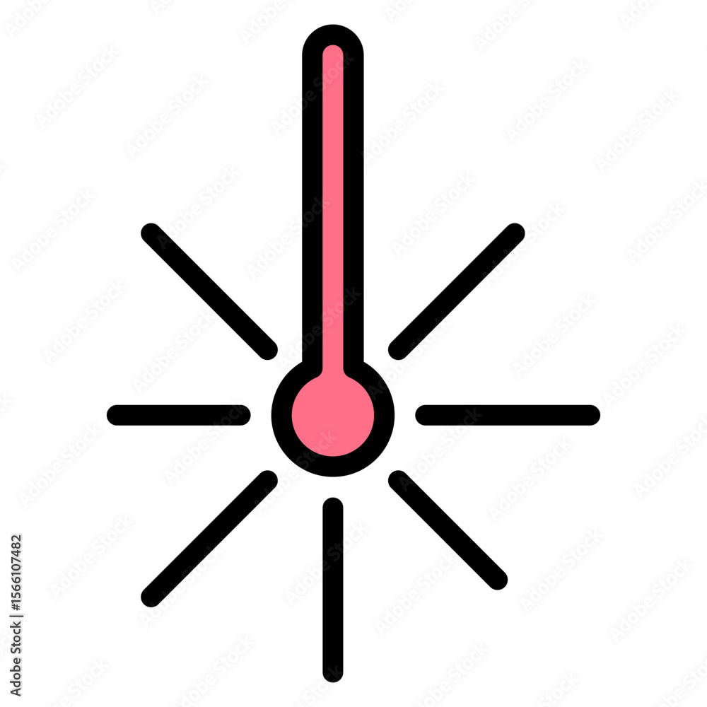 Aufkleber laser sensor icon vector image. can be used for sensors.