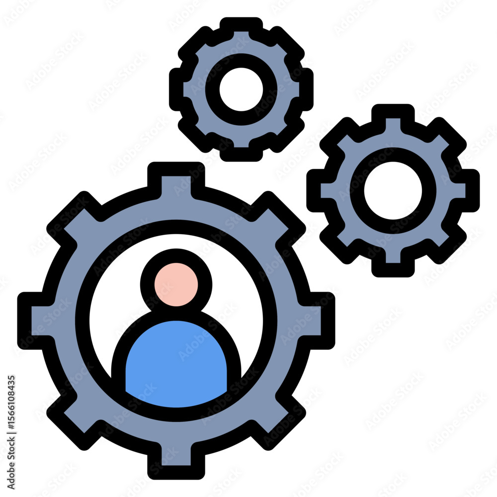 Aufkleber support icon vector image. can be used for business onboarding.