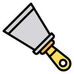 Scraper icon vector image. Can be used for Construction Vehicles.