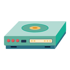 Fototapeta premium audio cassette tape and cd