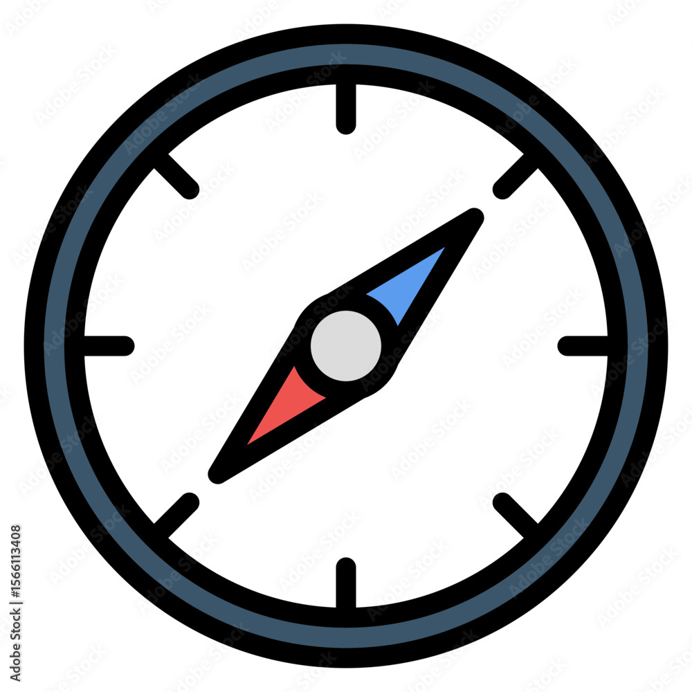 Poster orientation icon vector image. can be used for hiring process.