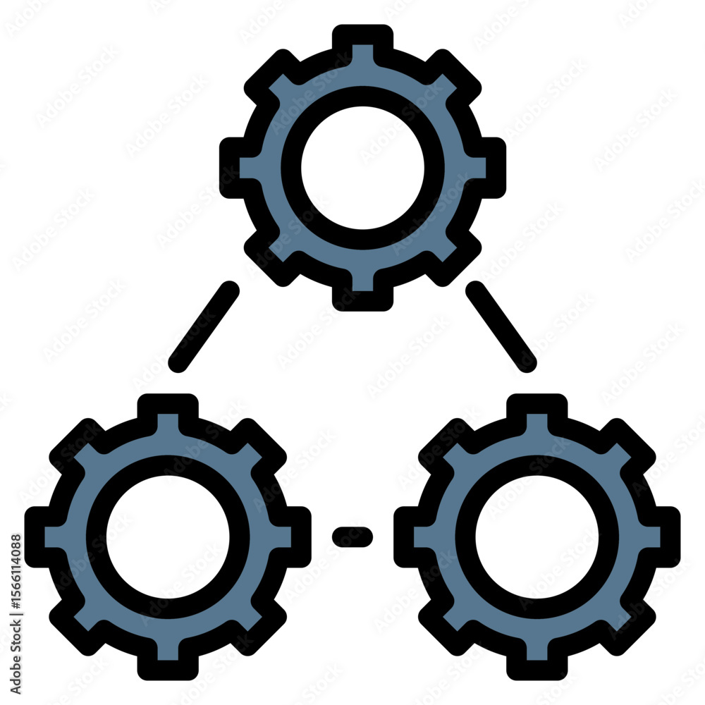 Poster paradigm shift icon vector image. can be used for digital disruption.