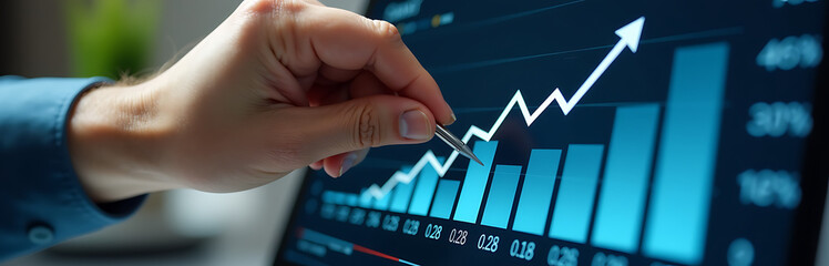 examining upward trends graph crucial investors rely statistical analysis inform decisions accurately