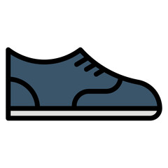 Running Shoes icon vector image. Can be used for Track and Field.