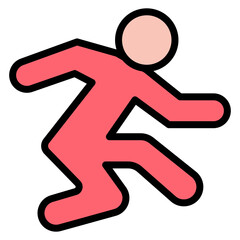 Steeplechase icon vector image. Can be used for Track and Field.