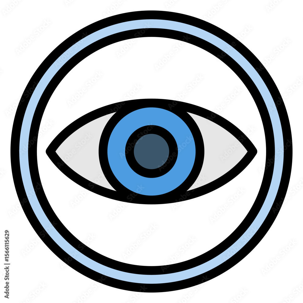 Poster learning styles icon vector image. can be used for adhd.