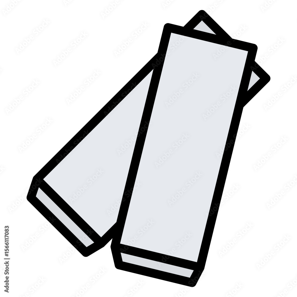 Poster Graphite icon vector image. Can be used for Raw Metrial.