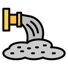 Concrete icon vector image. Can be used for Raw Metrial.