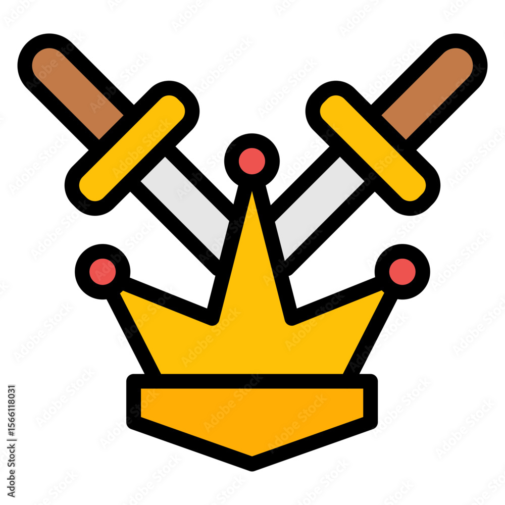 Poster dynasty icon vector image. can be used for inheritance.