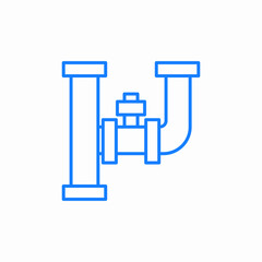 water pipes icon sign vector