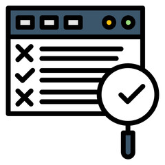 Usability Testing icon vector image. Can be used for Market Research.