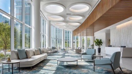 Elegant Interior with Soothing Light and Airy Design