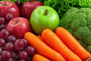 Fresh Produce Makes a Colorful Display