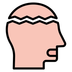 Breakdown icon vector image. Can be used for Burnout.