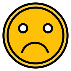 Low Morale icon vector image. Can be used for Burnout.