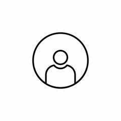 user avatar icon sign vector