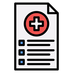 Medical Consent icon vector image. Can be used for Plastic and Cosmetic Surgery.