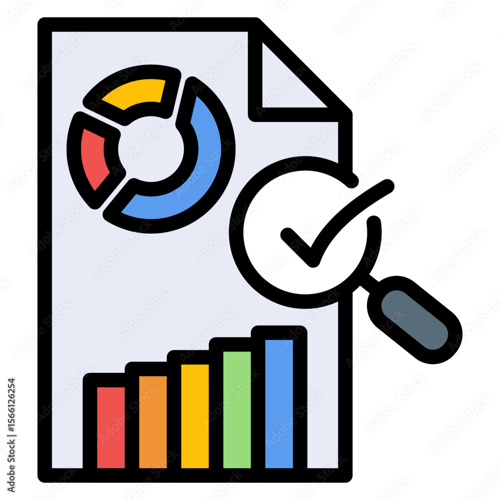Poster internal audit icon vector image. can be used for business audit.