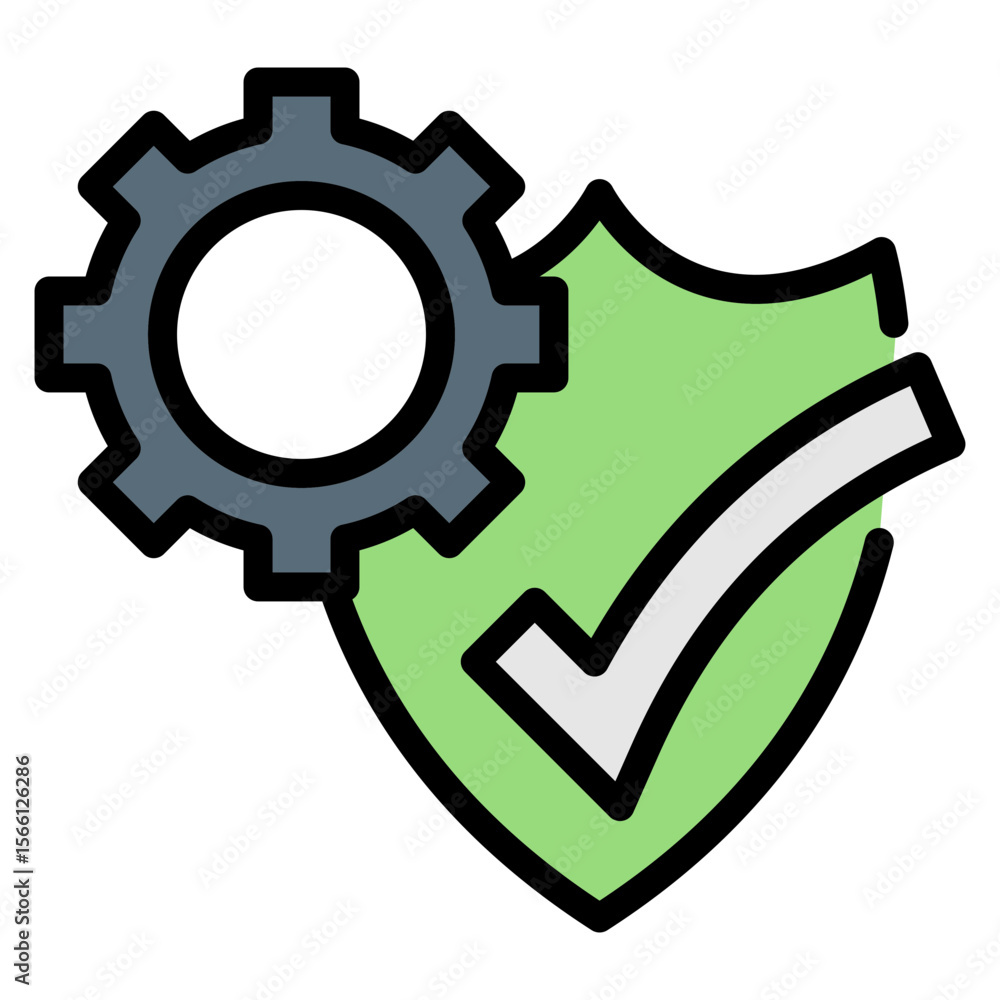 Poster quality assurance icon vector image. can be used for business audit.