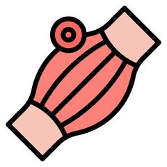 Muscle Cramps icon vector image. Can be used for Body Ache.