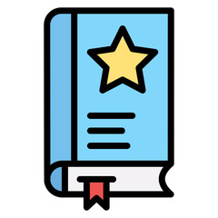 Storybook icon vector image. Can be used for Raising Children.