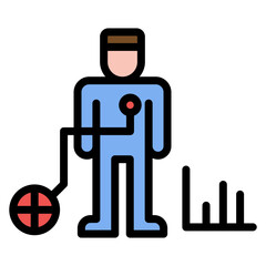 Clinical Trials icon vector image. Can be used for Psychiatric Hospitals.