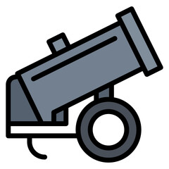 Water Cannon icon vector image. Can be used for Protest.