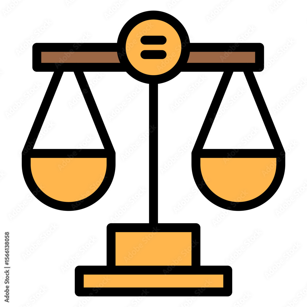 Poster equality icon vector image. can be used for protesting and civil disobedience.