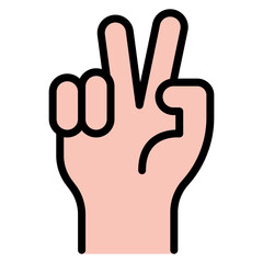 Peace Sign icon vector image. Can be used for Protesting and Civil Disobedience.