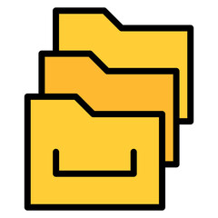 Archive icon vector image. Can be used for Literature.