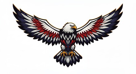 Bald eagle graphic design