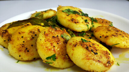 Indian breakfast or tea time snack