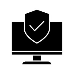 Cybersecurity vector icon. Firewall illustration sign. Web protection symbol. Cyber security web icon.