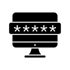 Cybersecurity vector icon. Firewall illustration sign. Web protection symbol. Cyber security web icon.