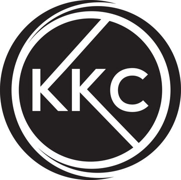 Letter KKC creative logo design vector