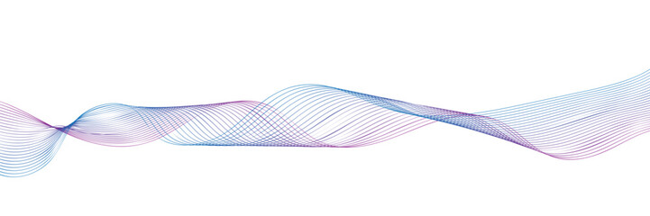 Wavy Line Abstract Background.Abstract Wavy Stripe. Black Thin Line Flow Background. EPS vector illustration