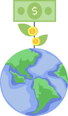 Green Economy Illustration