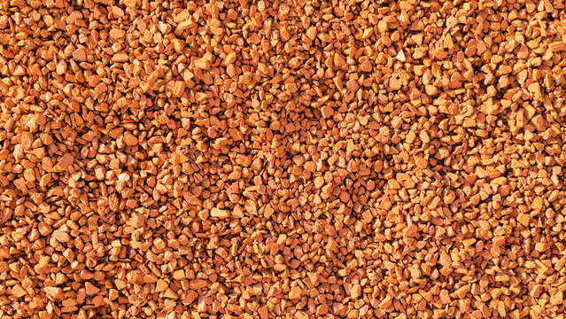 Concass&eacute;s de briques rouges pour ornement de jardin