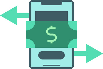 Transfer Money Illustration