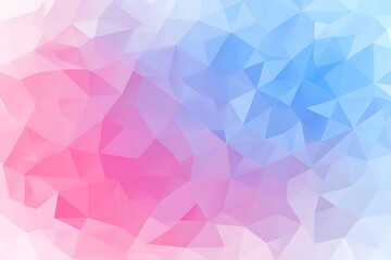 Obraz premium Abstract geometric background with pink and blue polygonal shapes