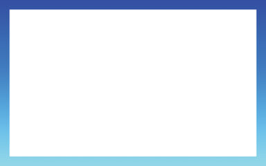 Obraz premium Cool Blue Gradient Border Frame for Digital Design and Creative Templates