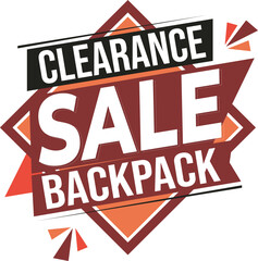 clearance sale Backpack