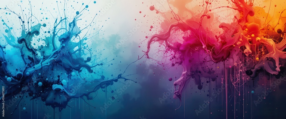 Fototapete vibrant abstract backgrounds featuring swirling colors and dynamic shapes for computer screens
