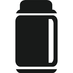 Insulated Camping Thermos Icon for Hot Beverages and Travel